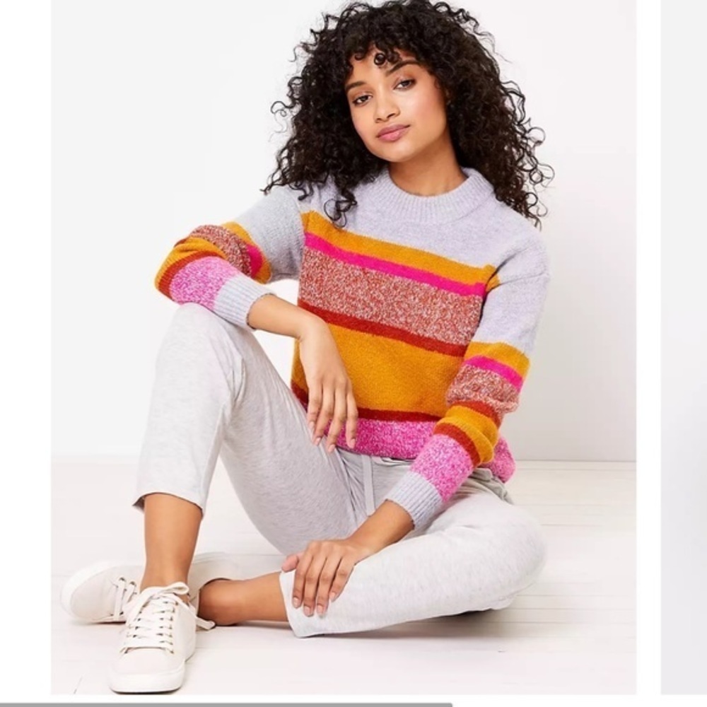 Loft Lou & Grey Striped Sweater